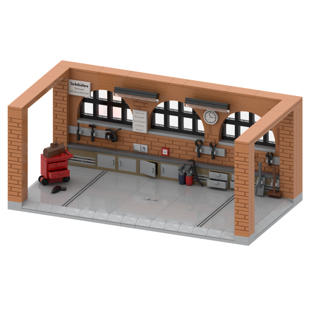 Schluter Werkplaats Diorama